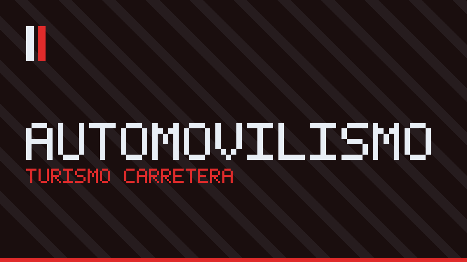 Placa de la sección automovilismo