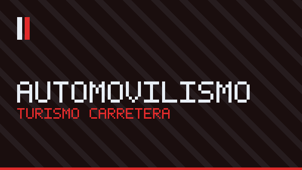 Placa de la sección automovilismo
