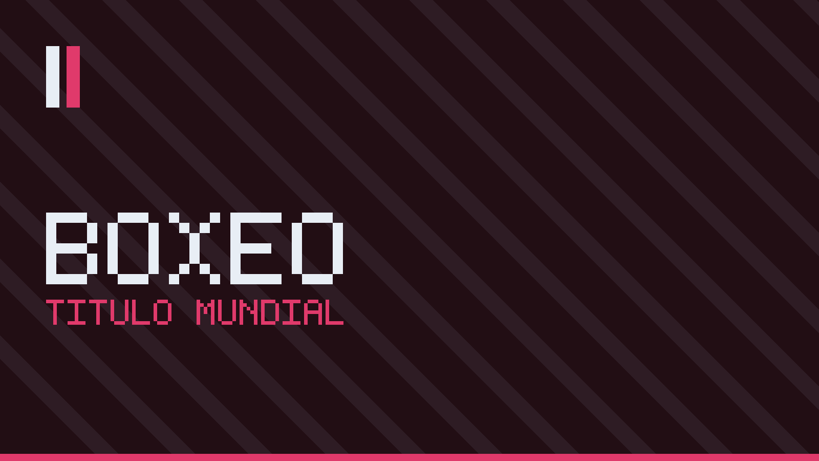 Placa de la sección boxeo