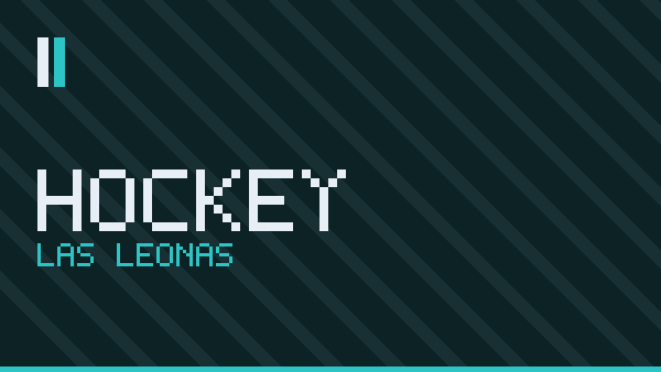 Placa de la sección hockey