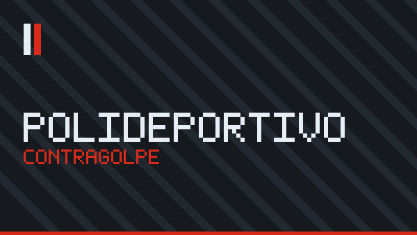 Placa de la sección polideportivo