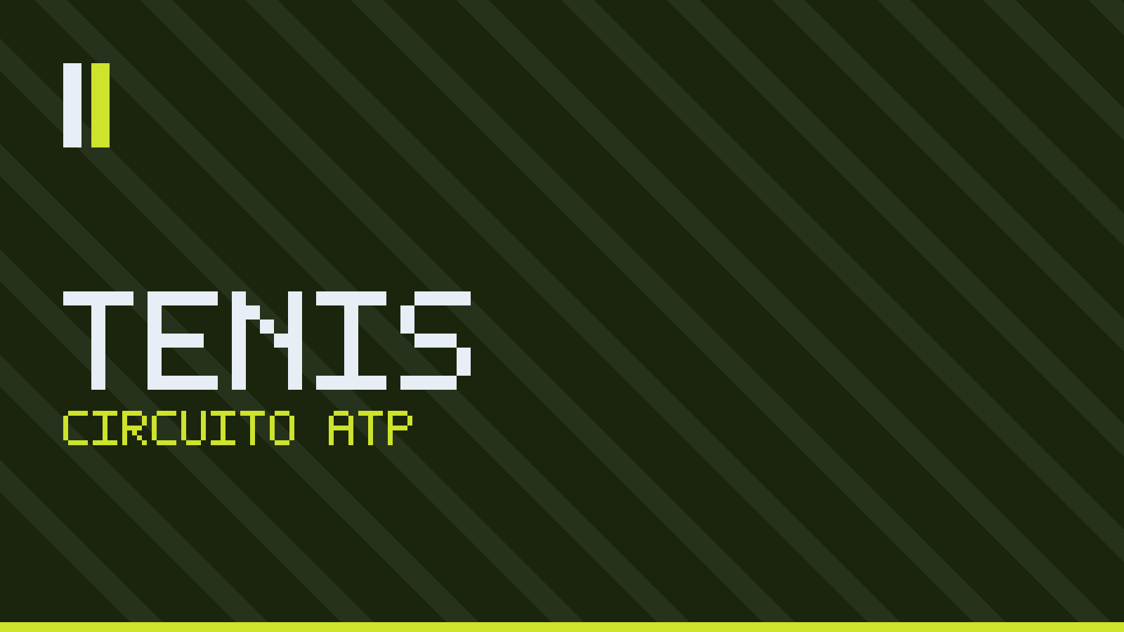 Placa de la sección tenis